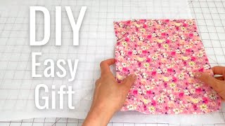 DIY Easy Gift  Only 2 Pieces of Fabric [upl. by Menendez827]