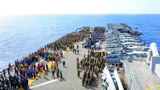 City At Sea Life Inside World’s Largest US Navy Aircraft Carrier  Full Documentary [upl. by Kennett]