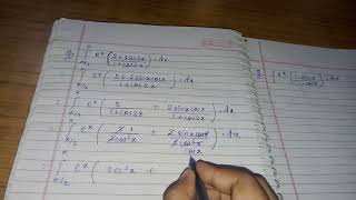 How to solve Integration of ex2sin2x1cos2x amp ex1sinx1cosx   integration mathsclass12 [upl. by Asiuqram]