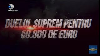 Exatlon Romania 09062019  MAREA FINALA Duelul suprem pentru 50000 de euro [upl. by Atirres]