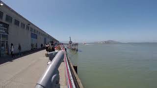 San Francisco Wharf  USS Pampanito SS383  4k [upl. by Vashti679]