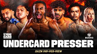 KSI VS TOMMY FURY amp LOGAN PAUL VS DILLON DANIS  THE PRIME CARD UNDERCARD PRESS CONFERENCE LIVE [upl. by Sida]