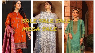 MEGA SALE ON ORIGINAL BRANDS ALKARAM NISHATHSAna SAFINAZ WHATSAPP 03201963901 [upl. by Fadil]