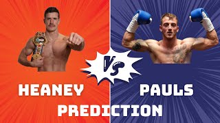 Nathan Heaney vs Brad Pauls 2 Prediction [upl. by Ahtiekahs]