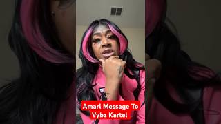 Amari send message to Vybz Kartel vybezkartel dancehallartist gazanation [upl. by Eikcir983]