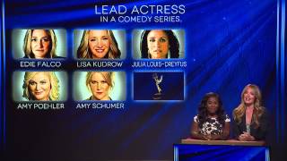 67th Emmy Nominations Lead Actress Comedy [upl. by Yanal]