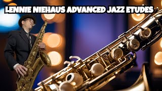 Lennie Niehaus Advanced Jazz Etude 1 w Intro 🎷How to Improve on Sax [upl. by Beach1]