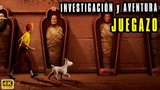 Tintin Reporter Cigars of the Pharaoh Juegazo de investigación y AVENTURA [upl. by James]