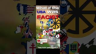 What if the USA was Fcist shorts history map geography [upl. by Eillam]