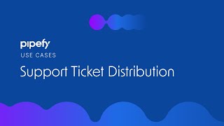 Automate Support Ticket Distribution with Pipefy AI [upl. by Amatruda72]