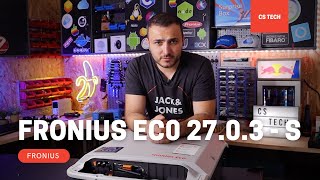 Unboxing invertor fotovoltaic trifazat ONGRID Fronius ECO Eco 2703S [upl. by Quint254]