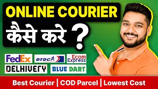 Online Courier kaise kare  Online Courier Service  Social Seller Academy [upl. by Yhtamit410]