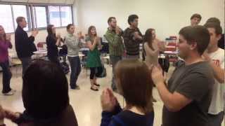 Rob Amchin—University of Louisville—Zemer Atik Israeli Folk Dance [upl. by Hacim]