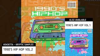 1990s HIP HOP VOL2 by KRYPTIC SAMPLES  1990S HIP HOP SERIES [upl. by Duwad429]