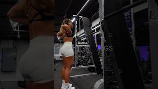 Glutes amp Hamstrings  4 exercises 🎧 gymworkout legday fitnessgoals [upl. by Triny]