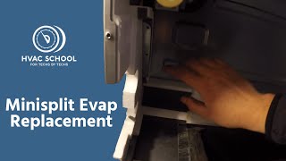 Ducted Fujitsu MiniSplit Evap Replacement [upl. by Ahsenrat]