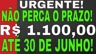 URGENTE  Não Percam o Prazo R 110000 Na Conta Até dia 30 de Junho [upl. by Nishi]