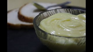 MAYONNAISE RECIPE  HOMEMADE MAYONNAISE BY HAND  EASY MAYONNAISE [upl. by Ruby906]