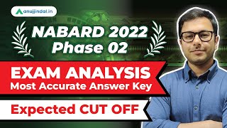 NABARD 2022 Phase 2 Answer Key amp Analysis  NABARD Grade A 2022 Phase 2 Question Paper amp Solution [upl. by Trebleht]