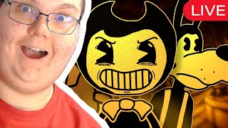 Playing Bendy And The Ink Machine  LIVE🔴 [upl. by Znarf]