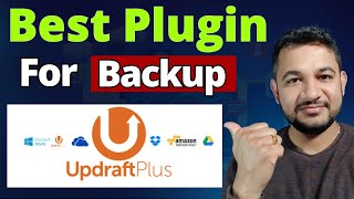 How to backup wordpress website Using Free Plugin UpDraftPlus Complete Tutorial [upl. by Arahas]