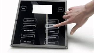 Capacitive keys projected capacitive touchscreenswmv [upl. by Otokam]