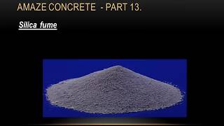 Silica fume  Micro Silica for morter and concrete [upl. by Gustin]