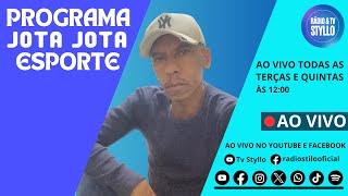 PROGRAMA JOTA JOTA ESPORTE  AO VIVO [upl. by Goldin532]