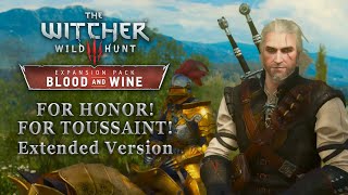 The Witcher 3 Blood and Wine OST  For Honor For Toussaint  Combat Theme Extended Version [upl. by Isiad]