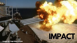 What Does the Impact of a 16in Shell Look Like [upl. by Nakre384]