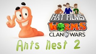 Worms Clan Wars  Ants Nest 2 [upl. by Mil]