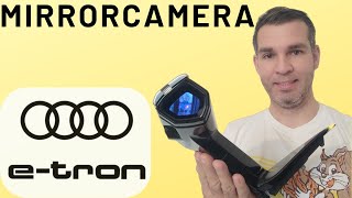 Audi etron mirror camera disassembling [upl. by Aihsakal]