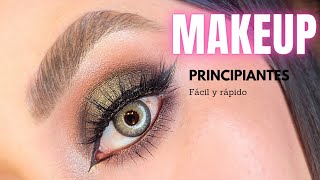 Maquillaje FACIL amp RAPIDO Para Principiantes [upl. by Wenona]