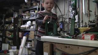 Reloading the 450 Bushmaster so easy a three year old can do it [upl. by Freud926]