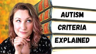 Autism diagnosis criteria explained DSM5 [upl. by Milas917]