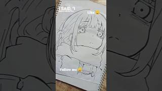 The new drawing anime girlanime drawing [upl. by Jerome]