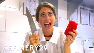 I Trained As A Michelin Star Chef  Lucie For Hire  Refinery29 [upl. by Sapphera923]