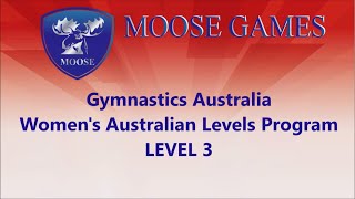 Moose Games 2023  WAG Australia Routines Level 3 [upl. by Mcguire]