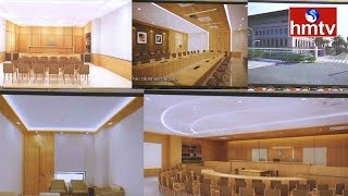 AP High Court New Building Exclusive Visuals  hmtv [upl. by Lenhart]