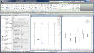 REVIT  Structure Beams and 3D Snapping  CADclips [upl. by Noyk]