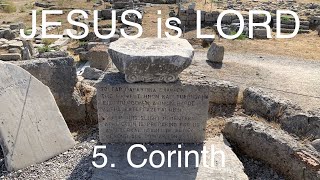 JESUS is LORD Apostle Paul footsteps in Greece by Betül Can 5 Corinth [upl. by Anirres]