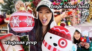 HUGE CHRISTMAS DECOR HAUL Prepping for VLOGMAS 2024 🎄 [upl. by Simpson]