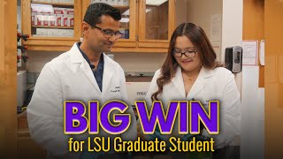 LSU Graduate Student Wins Institute of Food Technology Award [upl. by Oicaro965]