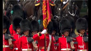 Trooping the Colour 2022  Without Commentary [upl. by Enomes]