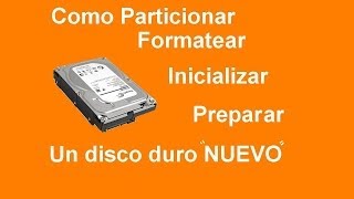 Como particionar un disco duro desde Windows 7 [upl. by Meara]