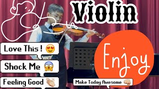 My best violin performance departure famoussong [upl. by Aehtrod]