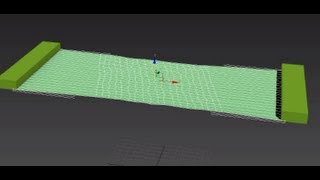 mCloth  3DS Max 2013 Tutorial Level intermediate Part 2 [upl. by Attey]