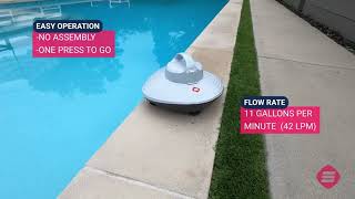 Best robotic pool cleaner for above ground pools robotic pool cleaner for large pools [upl. by Lanti]