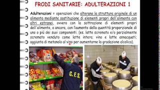 Frodi alimentari e controlli [upl. by Arakahs891]