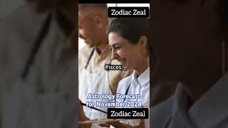 Astrology Zone November 2024 I Monthly Horoscope I Astrology Forecast shorts [upl. by Dee110]